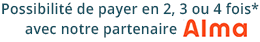 Paiement fractionné avec Alma