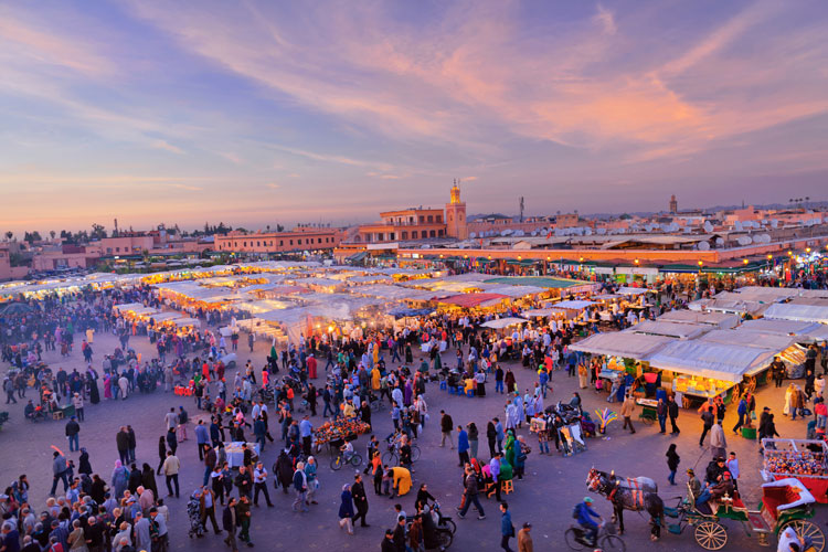 Maroc marché