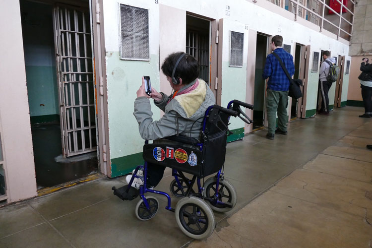 Voyage et handicap Alcatraz