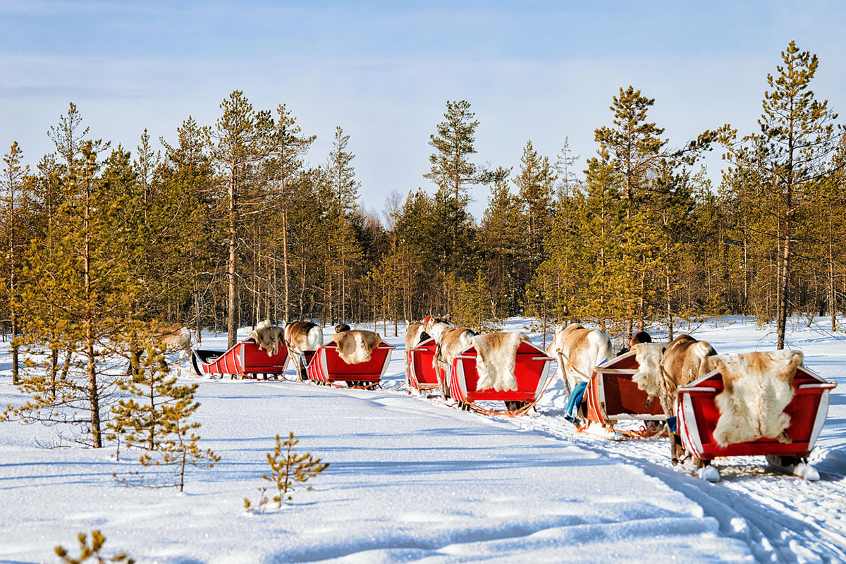 Le Père Noël en Laponie