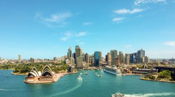 Vue sur la ville de Sydney en Australie