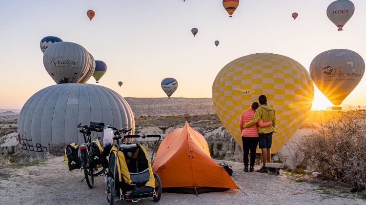 Visiter la Cappadoce en Turquie à vélo