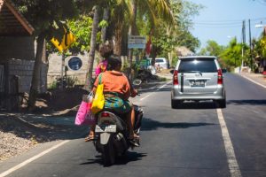 Se déplacer en scooter à Bali