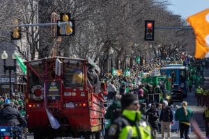 Défilé de la Saint-Patrick à Boston