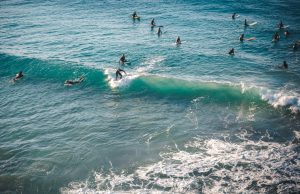 Surfeurs en Australie