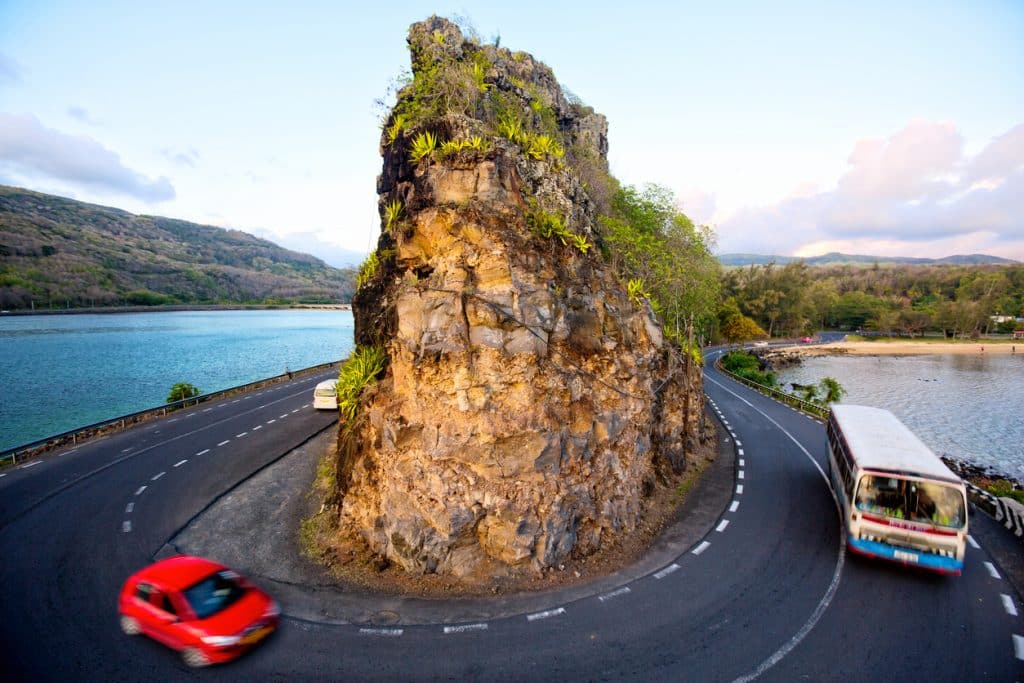 route baie du Cap ile Maurice