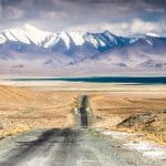 Vue sur la Pamir Highway au Tadjikistan
