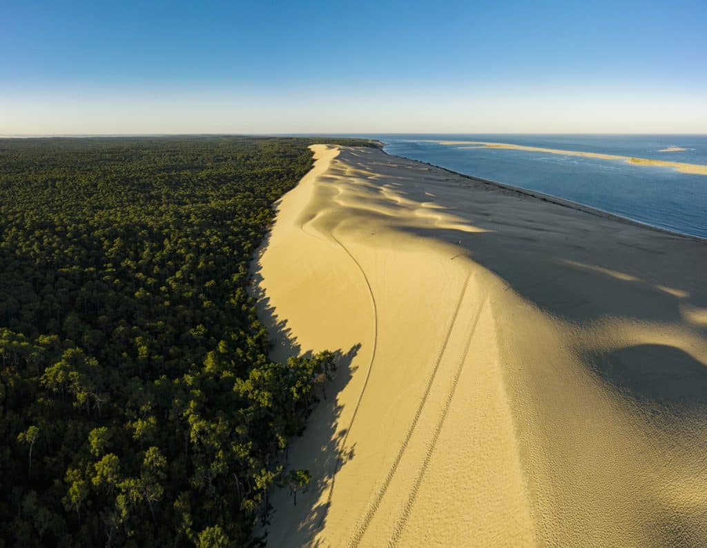 Pilat dune on France