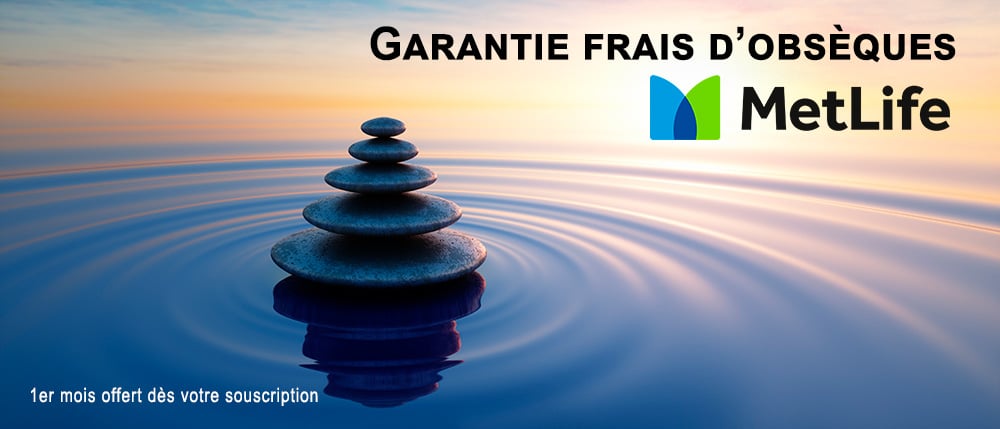 Image zen pour assurance obsèques MetLife
